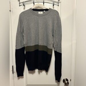 Ben Sherman Men’s Medium‎ Crewneck Colorblock Sweater classic preppy